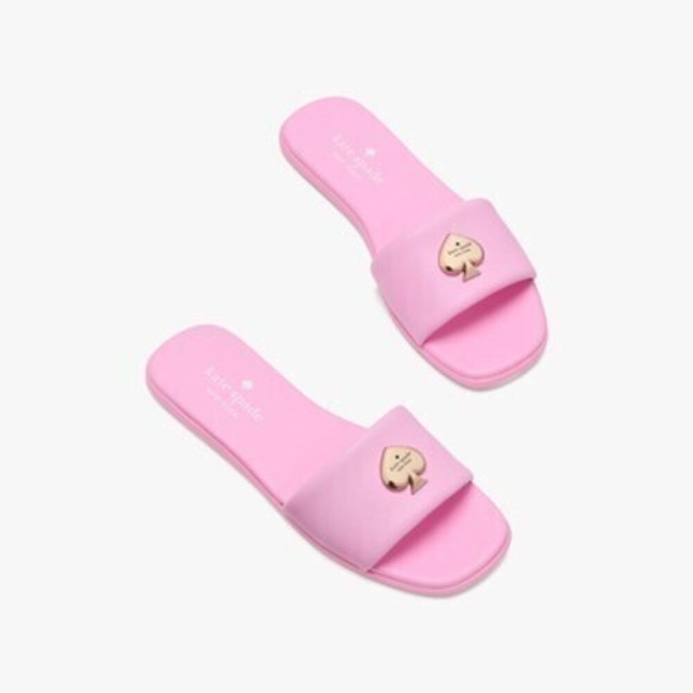 Kendall Smooth Leather Slide Sandal